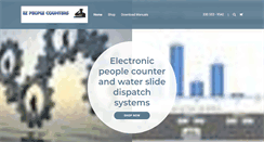 Desktop Screenshot of ezpeoplecounters.com